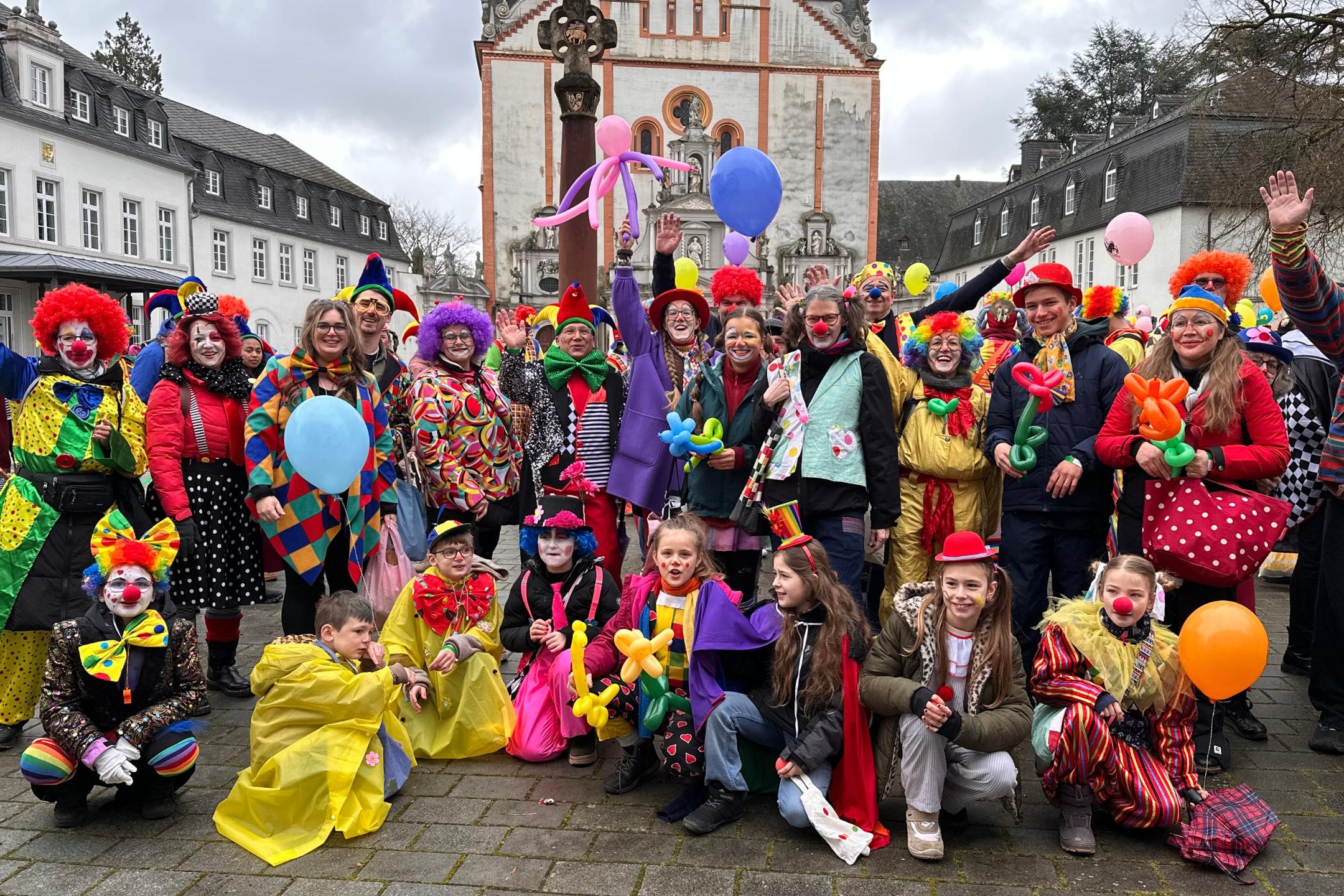 Clowns der Grundschule am Dom - Rosenmontag 2026