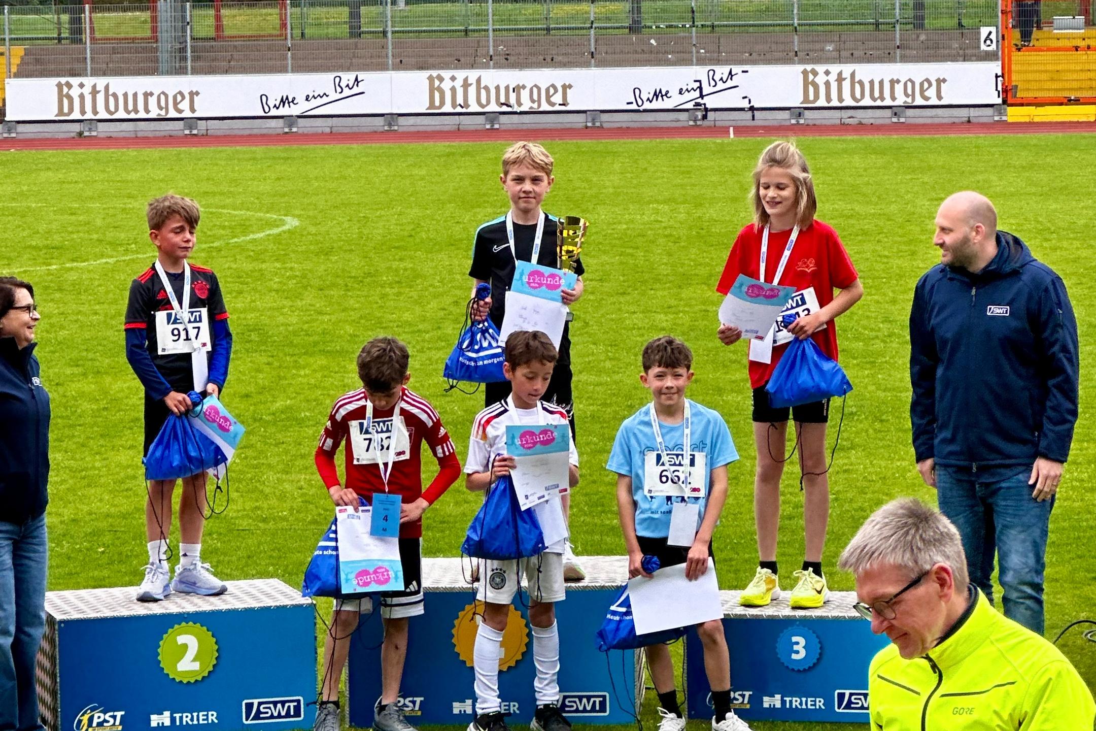 Siegerehrung Jungen 2016 SWT-Schullaufmeisterschaften 2026