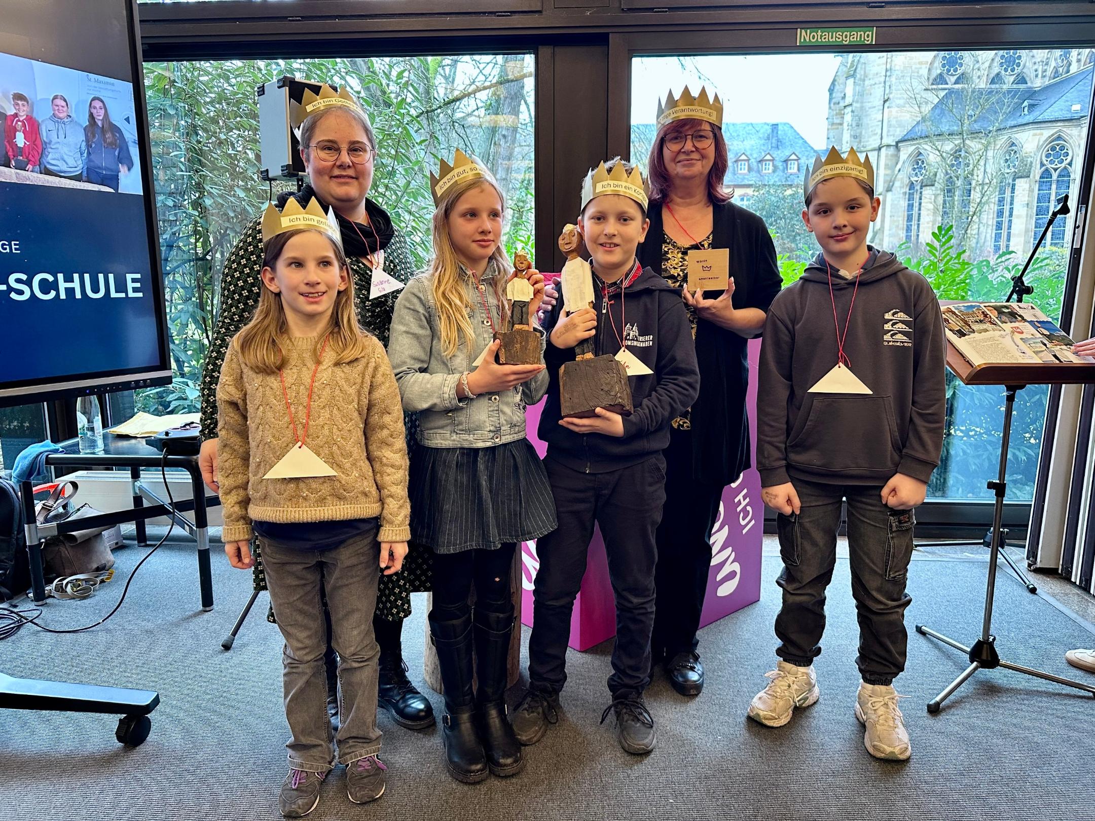 Delegation der GS am Dom beim Empfang im BGV