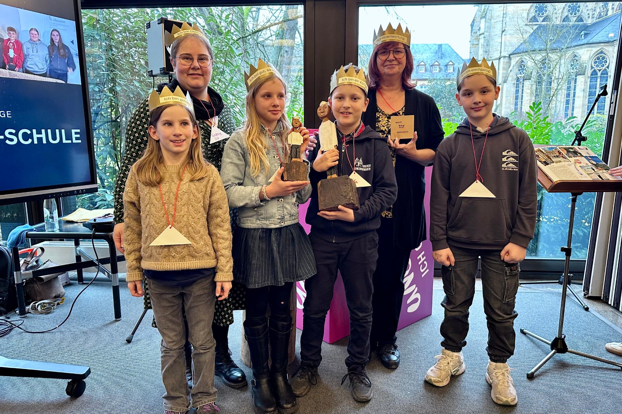 Delegation der GS am Dom beim Empfang im BGV