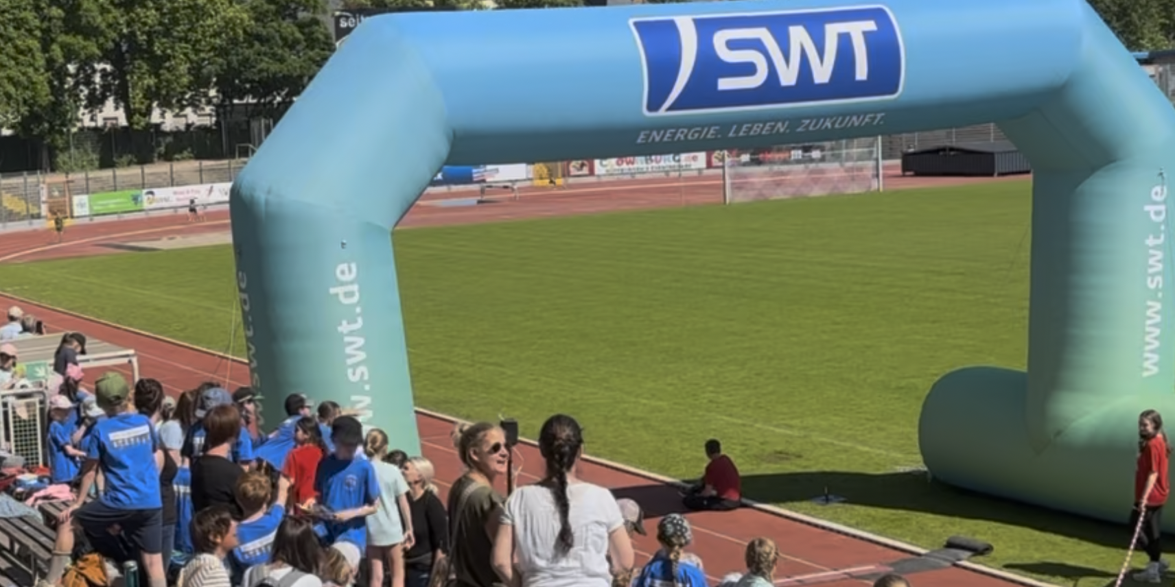 SWT-Schullaufmeisterschaft - Zieleinlauf